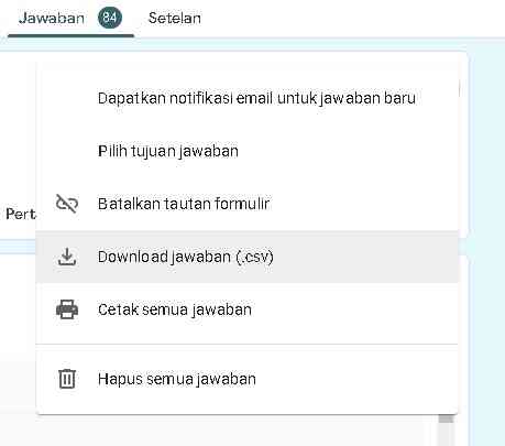 Cara Mengekspor Data Responden Penelitian dari GForm ke Excel